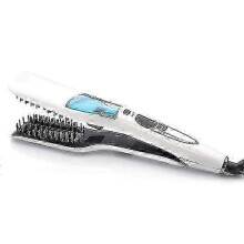 Plancha de pelo a vapor, plancha de pelo profesional, plancha alisadora de pelo