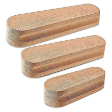 Juego de 3 piezas de herramientas de costura de madera dura de 7, 9.5 y 12 pulgadas para plancha de