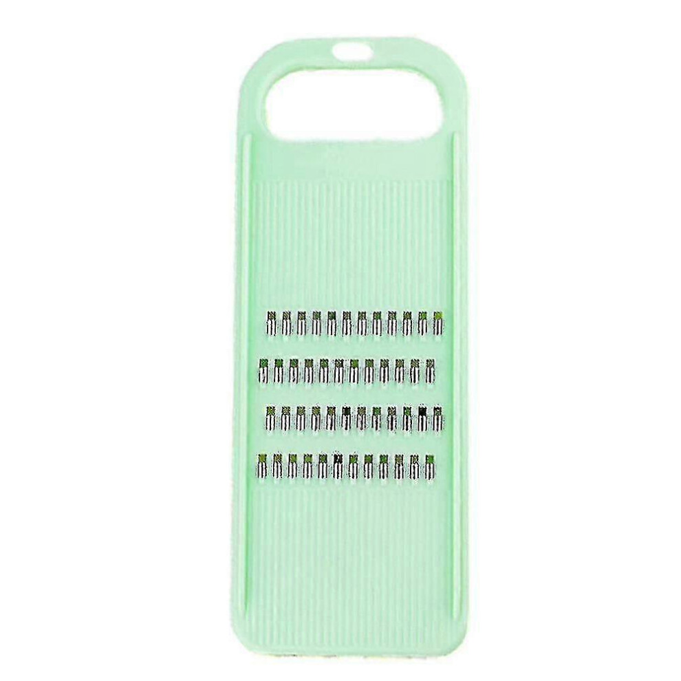 (Green) Vegetable Chopper Vegetable Graters Carrot Knife Korean Carrot Grater Vegetable Slicer Kitchen Food Slicer Green