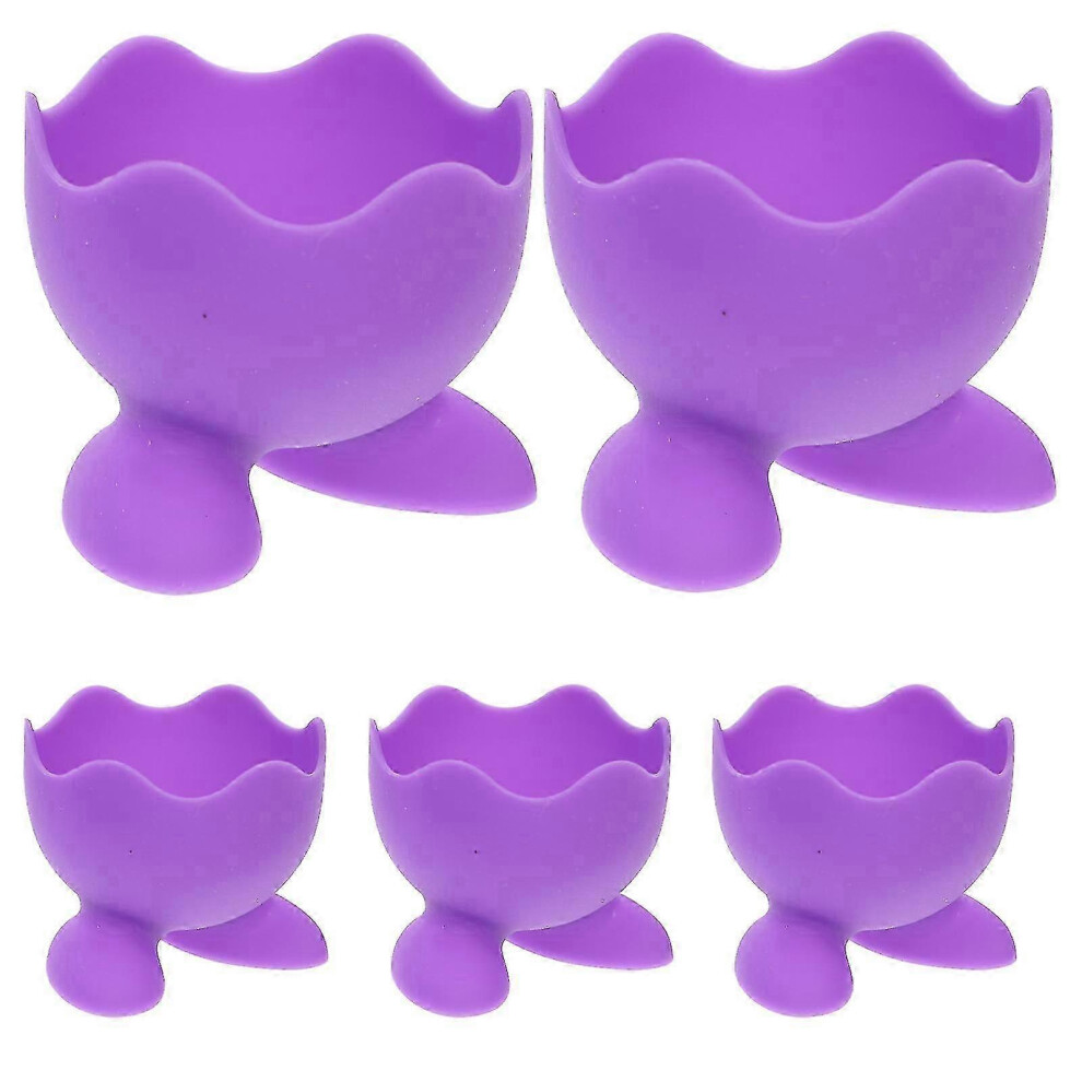 Pcs Silicone Egg Cups, Soft Boiled Egg, Egg Holder, Breakfast Egg Holder