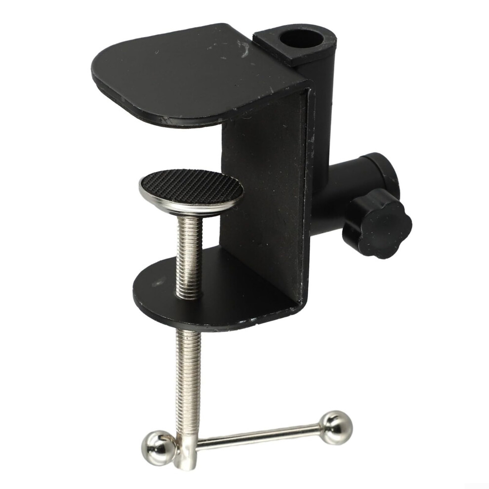 Desktop Mounting Clamp C-Shaped Desk Clamp, 360-Degree Fixed Rotation, Black, Stable Base 9016109102256