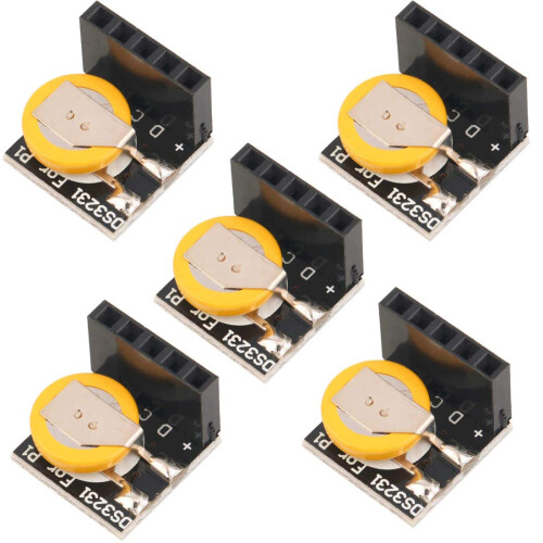 DS3231 High Precision RTC Real Time Clock Module 5-Pack 3.3V/5V for ...