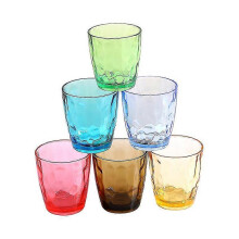 (330ml) 330/420/470ml Colorful Plastic Cups Reusable Drinking Glasses for Picnic Party 6 Set