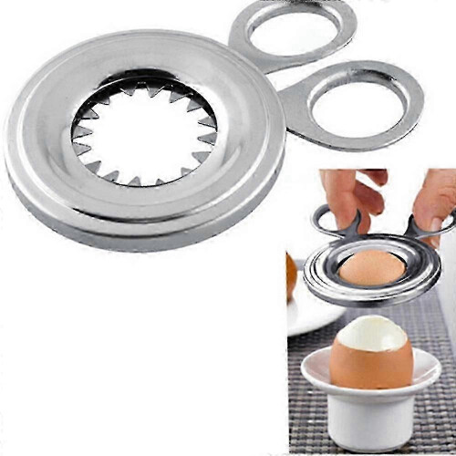 Stainless Steel Egg Cutter, Hard Boiled Egg Cutter, Egg Cracker, Scissors, Shell Opener, S202412303511 1