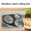 Egg Slicer with 3 Cutting Modes Versatile for Various Egg Dishes for Restaurant 3