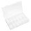 Grids Plastic Storage Boxes With Lids Clear Organizer Bin 3