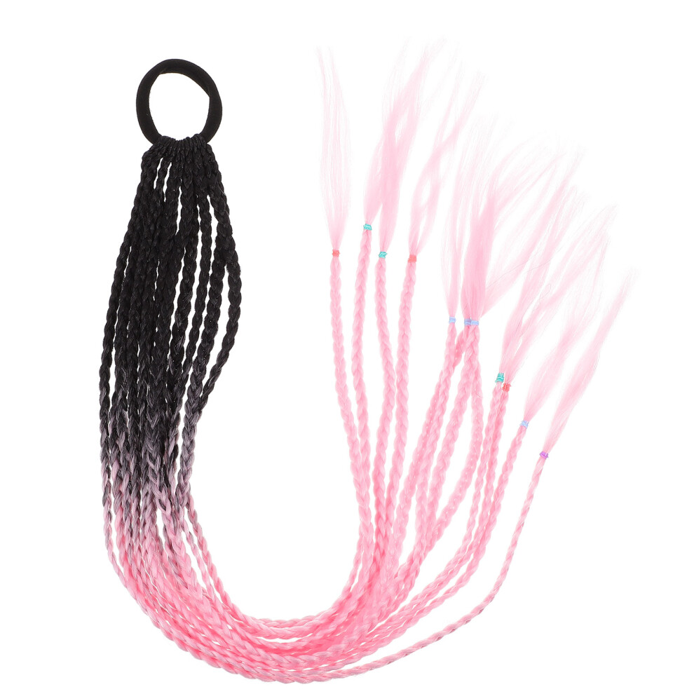 Solustre Unisex Colorful Lifelike Crochet Hair Extensions Braid