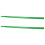 1Paire Baguettes Nylon Vert Pour Batterie Performance Et Instruments 1