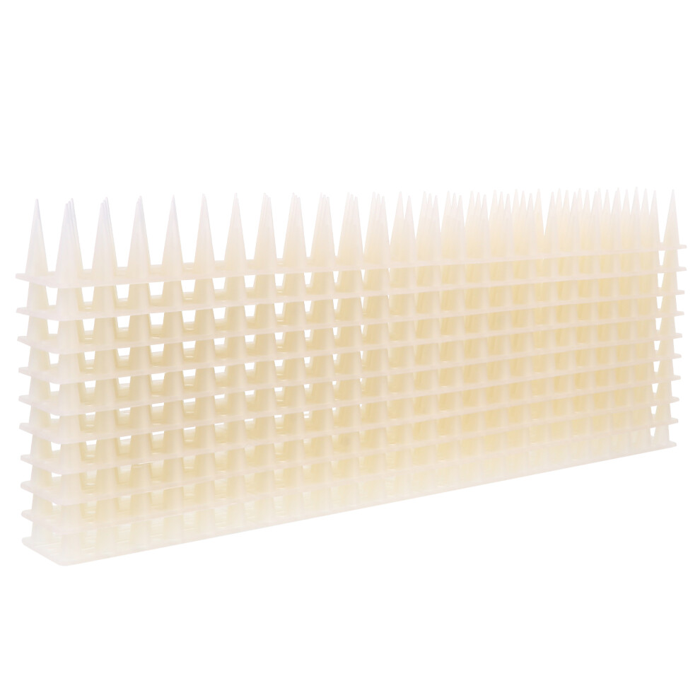 10 Sets Plastic Bird Spikes For Outdoor Pigeon Deterrent Strips 3301584122735