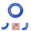 1Ensemble Boîte De Rangement Bleu Pour Canette En Plastique Durable 4