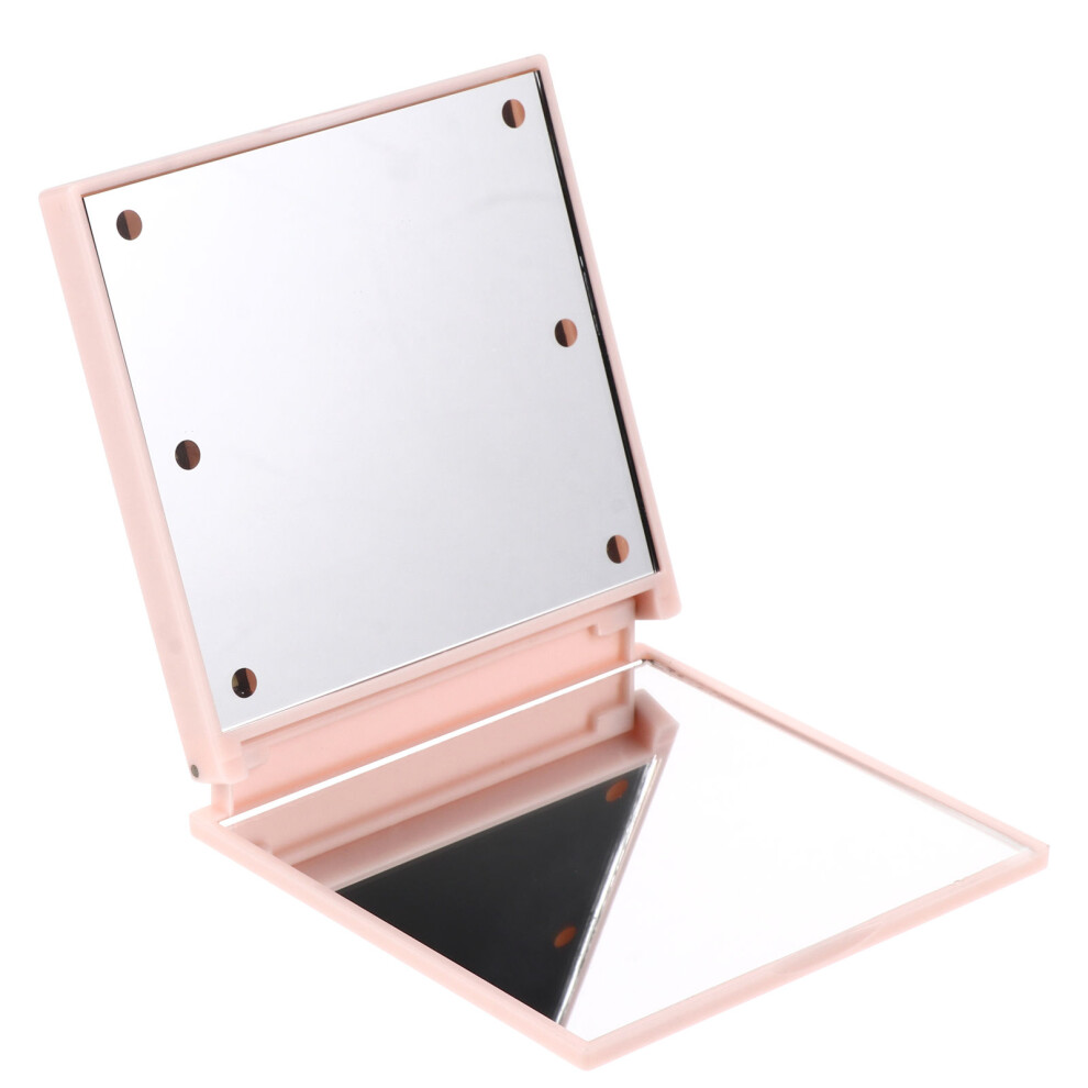 Iplusmile Light Mini Makeup Mirror Foldable With Led
