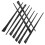 12pcs eyeliner brushes angled brow and concealer makeup tools 5