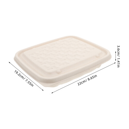 10pcs 800ml with lids, 4 compartments 1