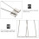 5 sets picture easel stand frame holder bracket 9