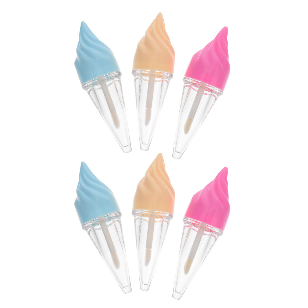 Iplusmile Cream 6Pcs Empty Lip Gloss Tubes For Diy Lip Containers