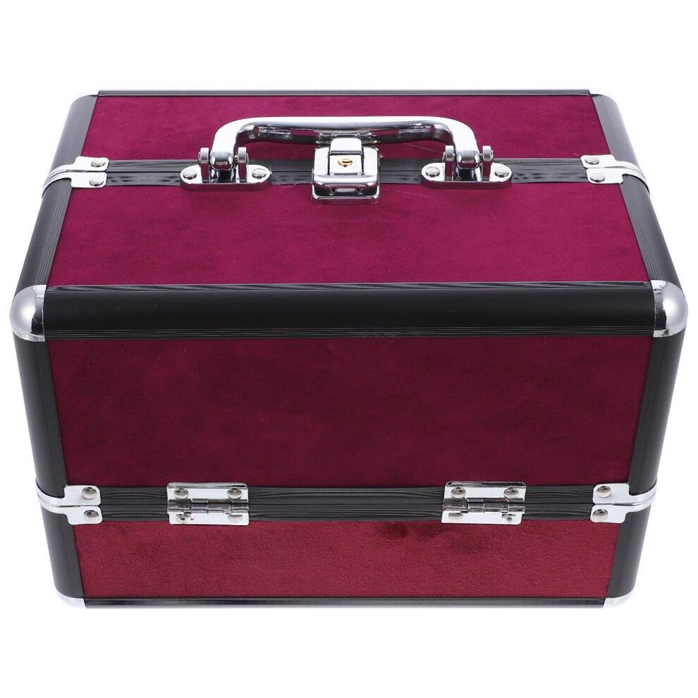Aboofan Light Large Capacity Makeup Case Cosmetic Bag Toiletry Storage Container