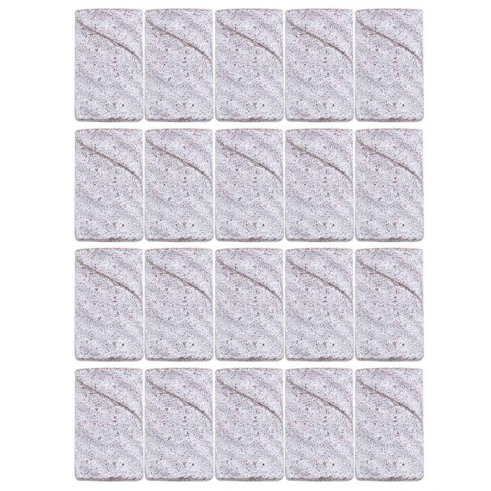 Totority White 100Pcs Zebra Nail Sanding Bands For Professional Manicure Polish