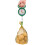 3pcs portable plastic hook scale weighing tool spring scale 6