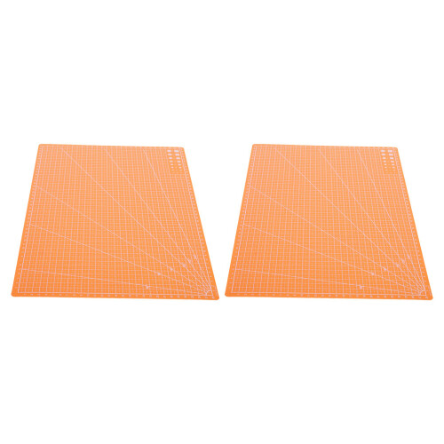 2pcs double sided precision cutting mat for fabric quilting modeling