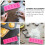 1Pc Flexible Rosy Silicone Snowman Mold Multipurpose Baking Accessory 10