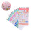 2 Pcs Rainbow Corner Sticker Student Diary Stickers For Students 7