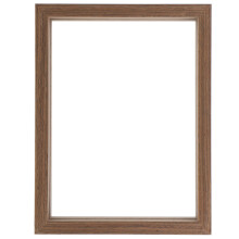 glass display frame double sided rectangle 8 inches