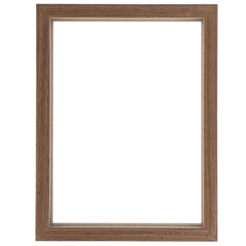 glass display frame double sided rectangle 8 inches