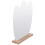 wooden base desktop acrylic makeup mirror for dorm 8