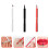 3pcs stretchable lipstick and eyeshadow brushes for women 4