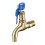 single handle copper faucet with lock key for kitchen bathroom outdoor 1