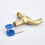 single handle copper faucet with lock key for kitchen bathroom outdoor 8