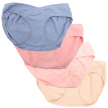 4pcs low waist maternity nursing panties for pregnant women