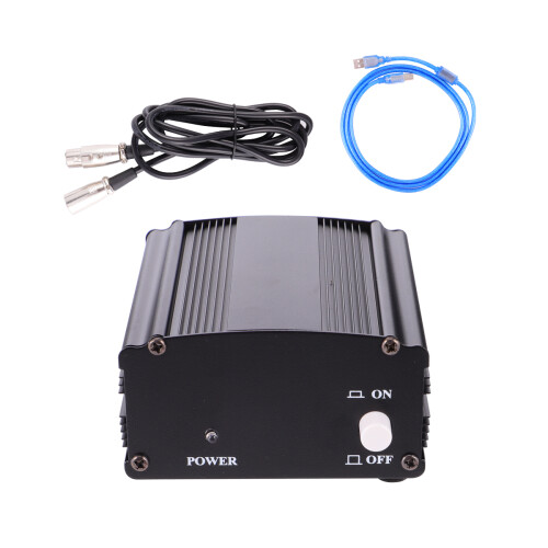 48v supply with usb cable for condenser microphone