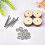 20 sets diy bear joint bolts 24mm silver for doll making 10