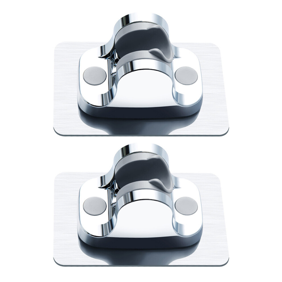 2Pcs Universal Shower Head Bracket Abs Adhesive Shower Nozzle Holder 3301584102706