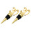 2pcs thirty number shape alloy stoppers 10