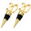 2pcs thirty number shape alloy stoppers 7