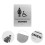 Braille Restroom Signs Women'S Bathroom Indicator And 3