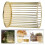 metal rabbit hay feeder iron cage rack for convenient feeding 5