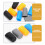 4pcs silicone microphone sleeve anti-rolling cover for handheld mics 6