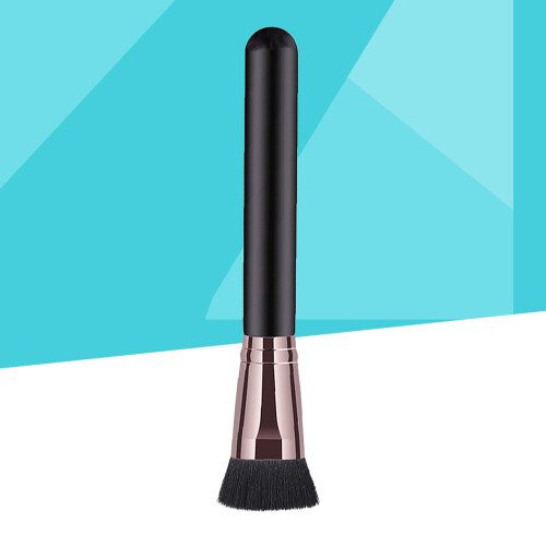 flat foundation brush with synthetic bristles 2