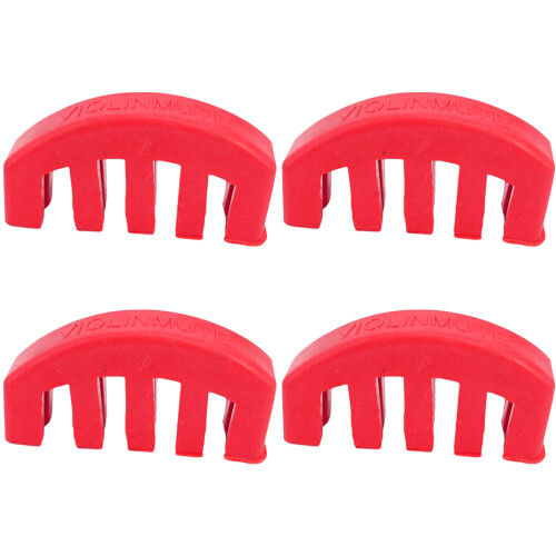 4pcs rubber violin practice mutes for silent playing