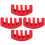 4pcs rubber violin practice mutes for silent playing 9
