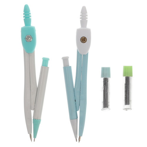 4 sets geometry compasses for students, school, office supplies 1