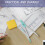 4 sets geometry compasses for students, school, office supplies 11