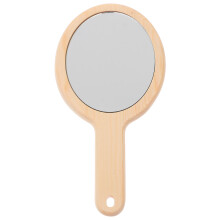 1Cosmetic Mirror Met Handvat, Elegant En Geschikt Voor Reizen