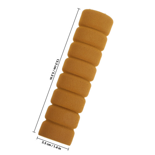 4pcs spiral door handle cover child-safe knob lock protector coffee 1