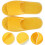 4 Pairs Disposable Slippers For Guests Hotel Open Toe Single Use 5