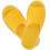 4 Pairs Disposable Slippers For Guests Hotel Open Toe Single Use 11