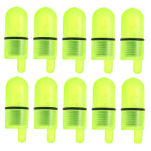 30pcs led light night float fishing rod bite alarm bell